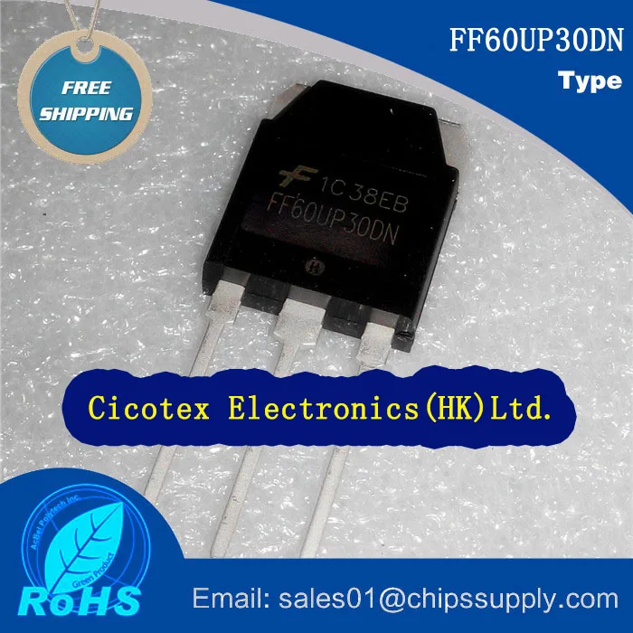 5 шт./лот FF60UP30DN F60UP30DN диодный блок GP 300 В 60A TO3PN| |