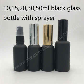 

High Quality 10ml,15ml,20ml,30ml,50ml Empty Glass Spray Bottle with Fine Mist Sprayers for Essential oil aromatherapy perfume