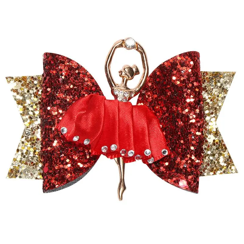 Bow Sparkly Hair Clip for Women Girls Hairpin Kids Barrettes Hair Accessories