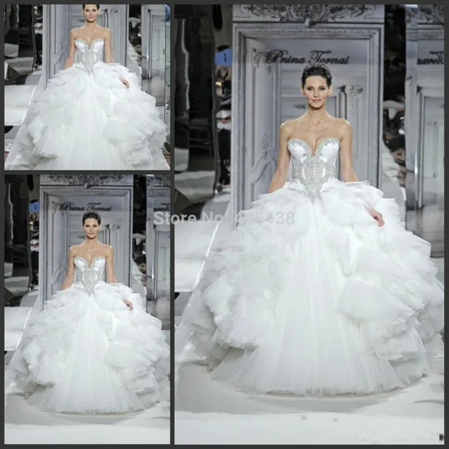 the best apparel2014 kleinfeld pnina tornai sweetheart ball gown