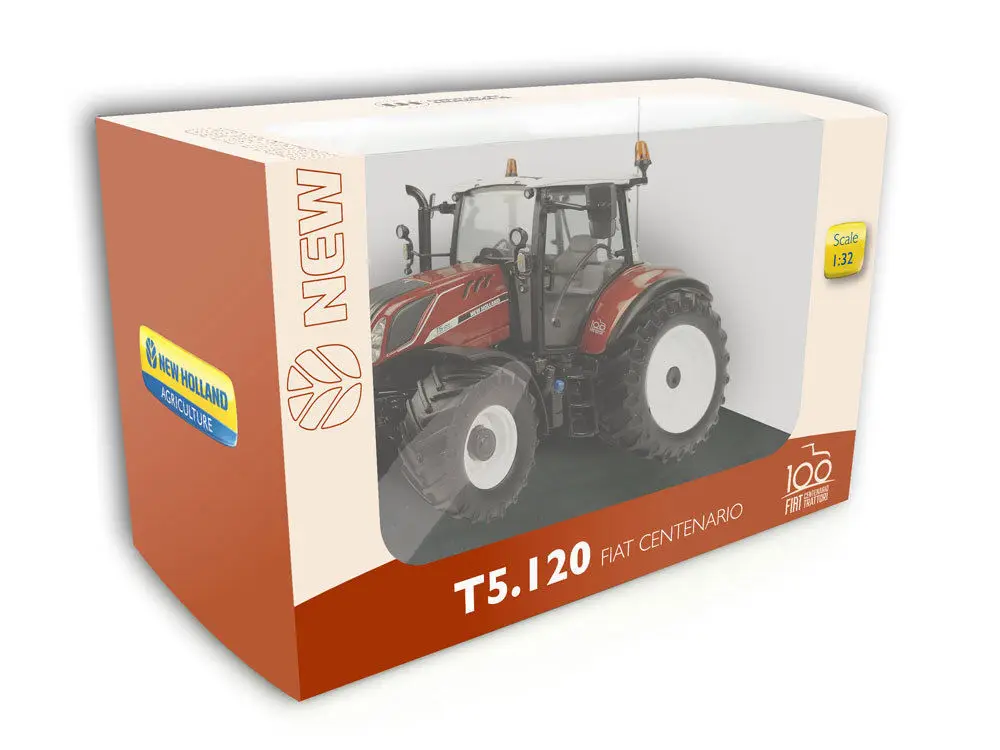 UH5362 1:32 NEW HOLLAND T5.120 FIAT CENTENARIO трактор|granite pull|granite italygear tester |
