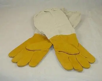 

BEEKEEPING GLOVES - EXTRA LARGE - YELLOW LEATHER - PREMIUM QUALITY SUPERIOR