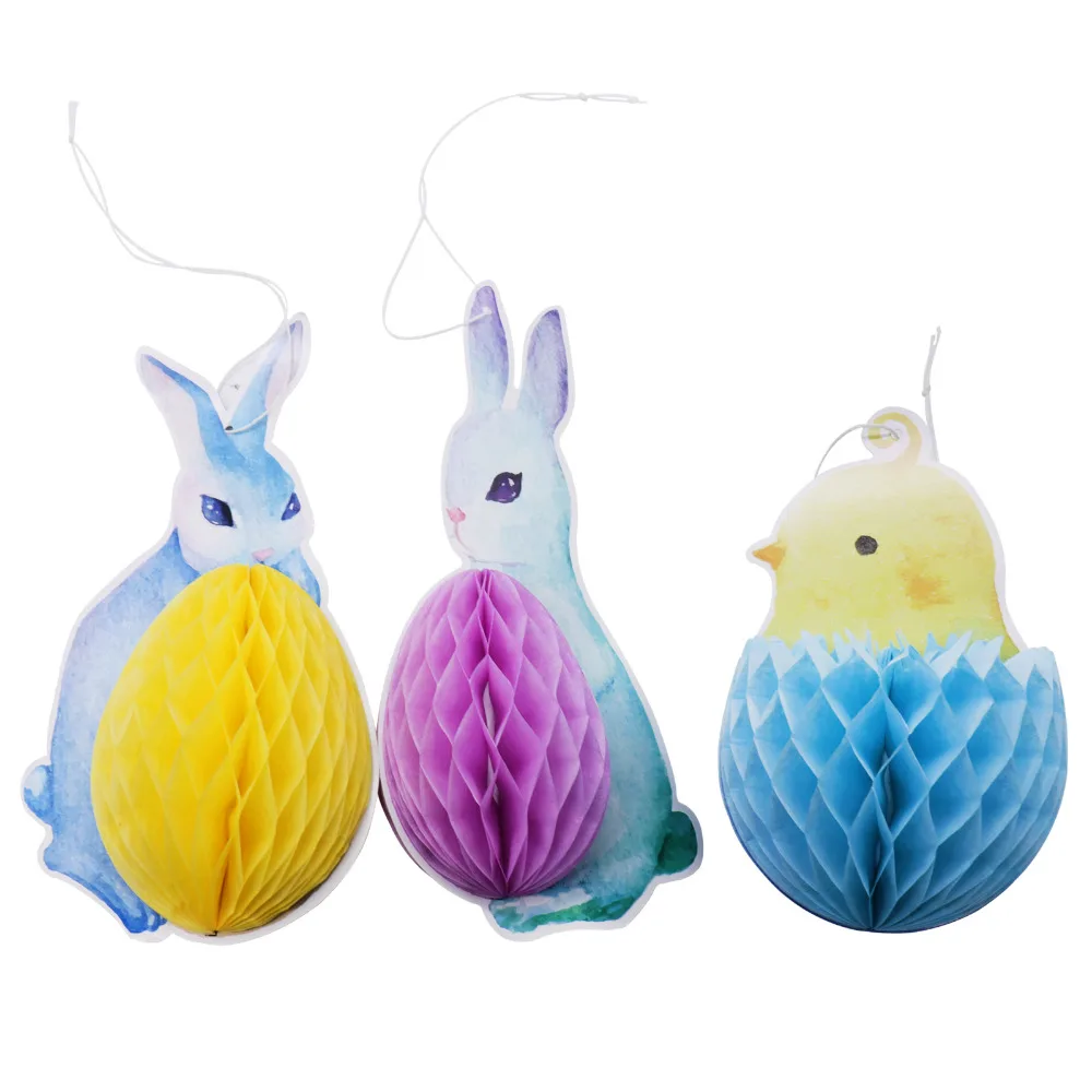 Buy 3Pcs/set Easter Decorations Springtime