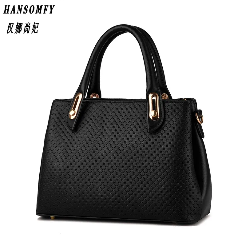 

Han 100% Genuine leather Women Handbags 2017 New style female stereotypes bag fashion Handbags Shoulder bag Messenger bag