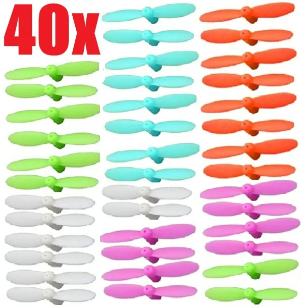 40pcs blade cheerson cx-10 cx10 rc quadcopter spare parts blades propeller Free Shipping | Игрушки и хобби