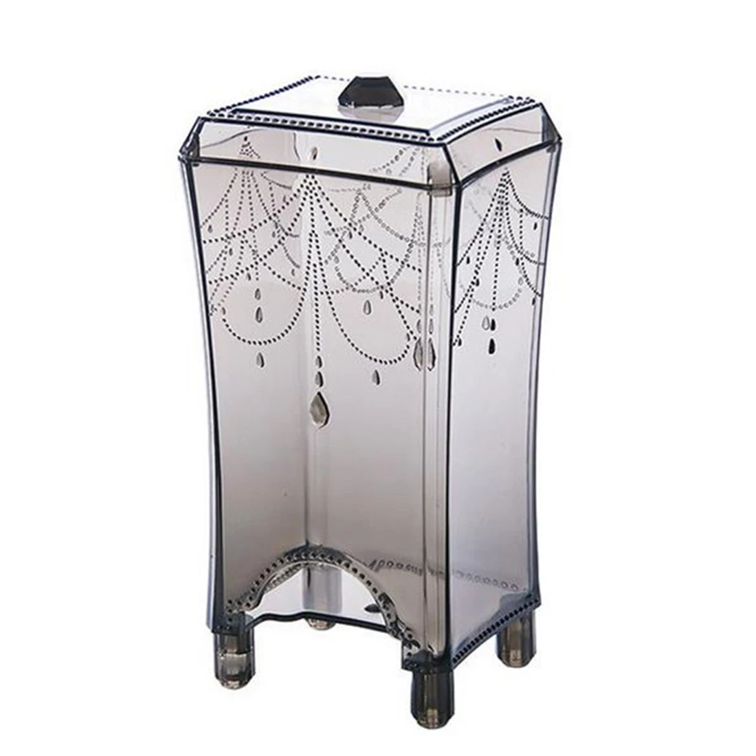 

portable Cosmetic cotton storage box home use Makeup Storage Box Organizer for Make up Desk Accessories Organizer case