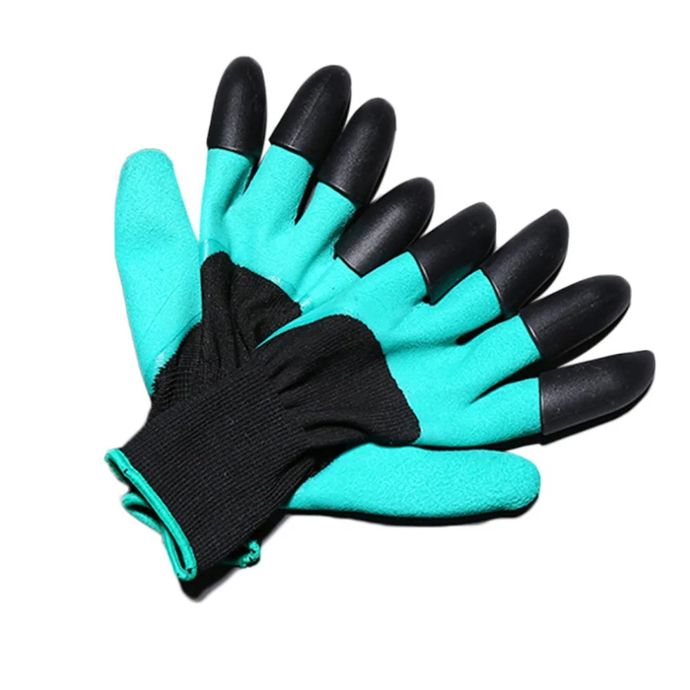 

Garden Fingertips Claws Planting Gloves Quick Easy to Dig and Plant Safe Gloves Full Finger Mittens Digging Gloves with package