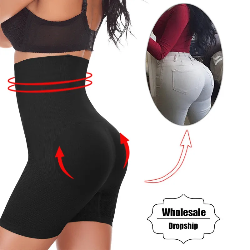 NINGMI-Women-High-Waist-Trainer-Belt-Shapewear-Butt-Lifter-Hot-Body-Shaper-Short-Control-Panties-Seamless