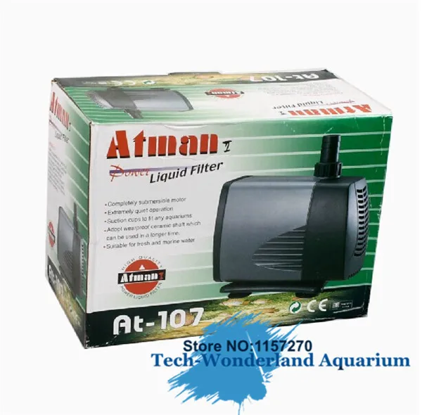 Atman Filter Cair Aliran Besar Pompa Submersible Untuk Aquarium
