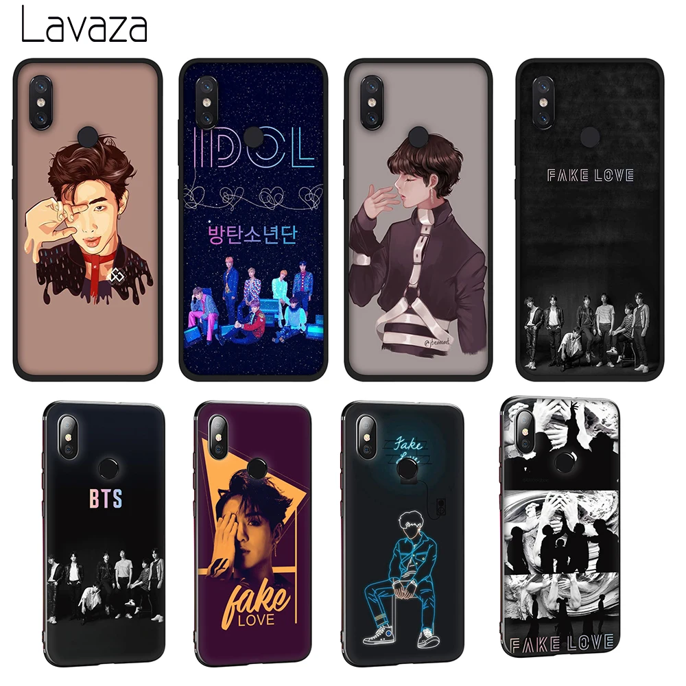 

Lavaza BTS FAKE LOVE BT21 Soft TPU Case Cover for Xiaomi Mi 8 9SE A2 Lite 6 9 A1 Mix 2s Max 3 F1 Silicone Cases
