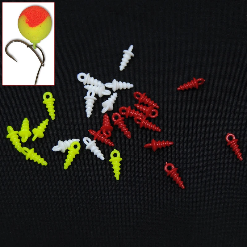 

Wifreo [30PCS/bag] Multiple Color Carp Popup Pegs for Carp Fishing Rig Stopper Pop Up Bait Fishing Accessories White Red Yellow