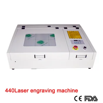 

50W CO2 Laser engraver machine 400*400mm 440 with square inner guide rail
