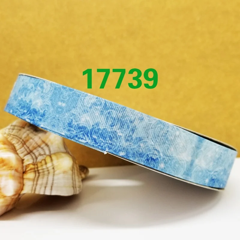 50 ярдов мультфильм напечатанный grosgrain ленты 17676 - Цвет: 17739