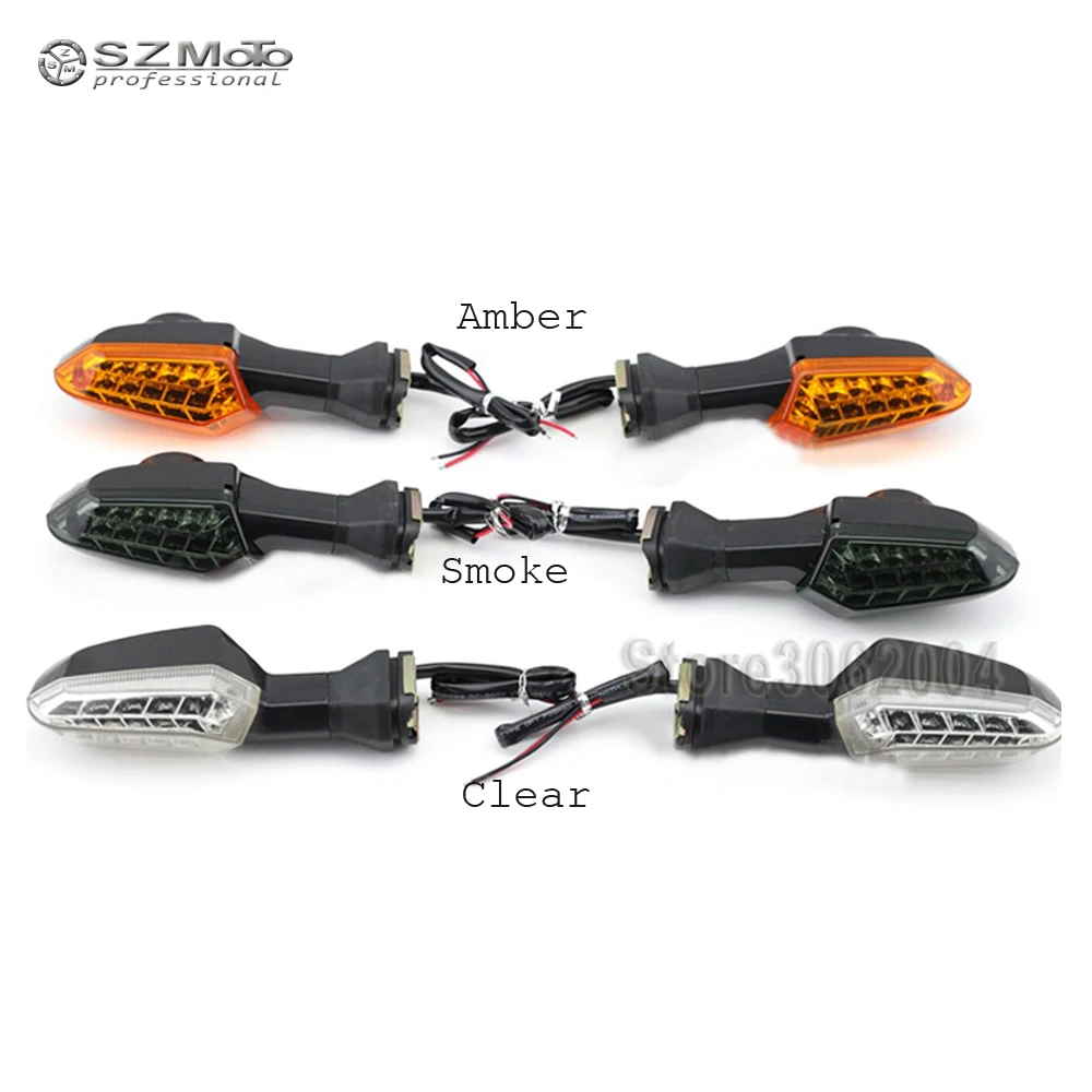 

For KAWASAKI ZX-6R ZX-10R NINJA 250R 300 650 1000 Z1000SX Z250SL ER-6F Rear LED Turn Signal Indicator Light Blinker Lamp