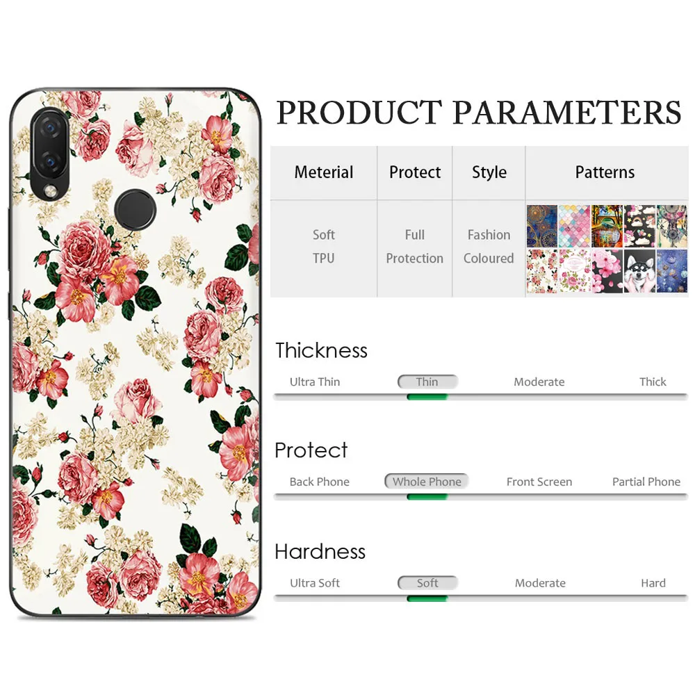KHW1936_2_Colorful Soft Case for Huawei Nova 3i Huawei P Smart Plus 6.3 inch