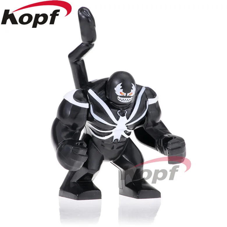 20 шт. PG1807 Супер герои цифры Venom Скорпион Clayface Venom дикий Wolverine строительные блоки кирпичи для Детский подарок игрушки