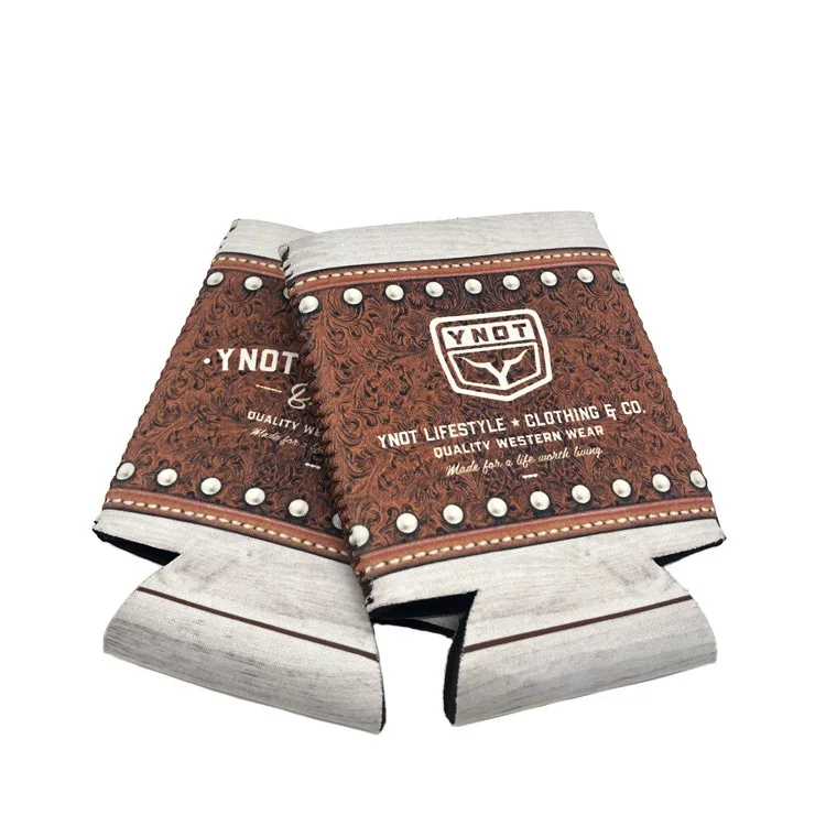 Presente Promocional Personalizado Cerveja Pode Garrafa Coolers Neoprene Impressão Copo Manga Stubby Titular