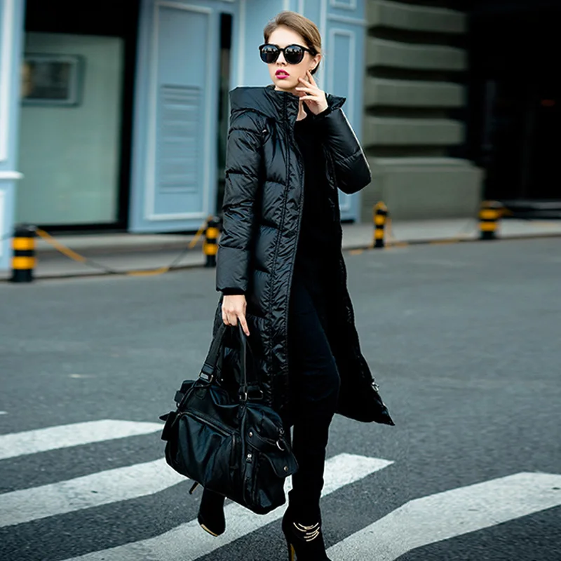 2020 Winter Jacket Women Long Down Parkas Fashion