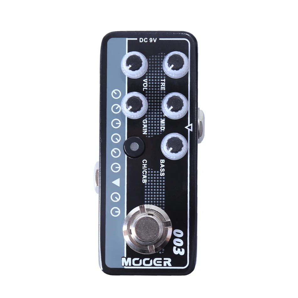 MOOER 003 Power-Zone Digital Preamp High quality dual channel preamp Independent 3 band EQ MOOER 003 Power-Zone Digital Preamp High quality dual channel preamp Independent 3 band EQ