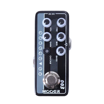 

MOOER 003 Power-Zone Digital Preamp High quality dual channel preamp Independent 3 band EQ