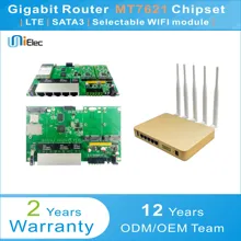 MTK MT7621 корпоративный беспроводной маршрутизатор Sata LTE 4G Wi-Fi OpenWrt MT7603 MT7612 Gigabit MT7621A чипсет sim-карты печатная плата pcba odm OEM плата