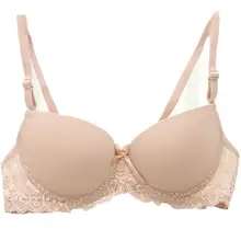 Small chest sexy lace bra support chest push up bra underwire top breast sexy bra push up lace women bra gather chest brassiere trendy push up spaghetti strap underwire lace bra set for women