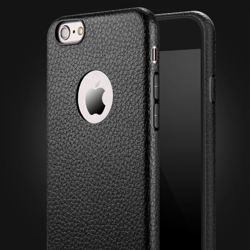 

for iphone 8 plus iphone 7 plus Case Leather Pattern Silicon Ultra Thin Soft Back Cover Cases for iphone X 10 iphone 6s 6 plus