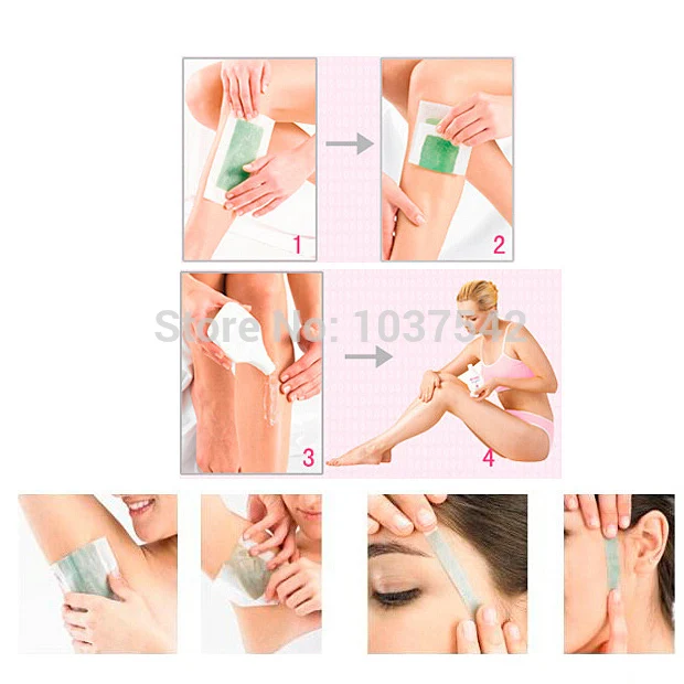 

5pcs/lot Removal Nonwoven Body Cloth Hair Remove Wax Paper Rolls High Quality Hair Removal Epilator Wax Strip Paper