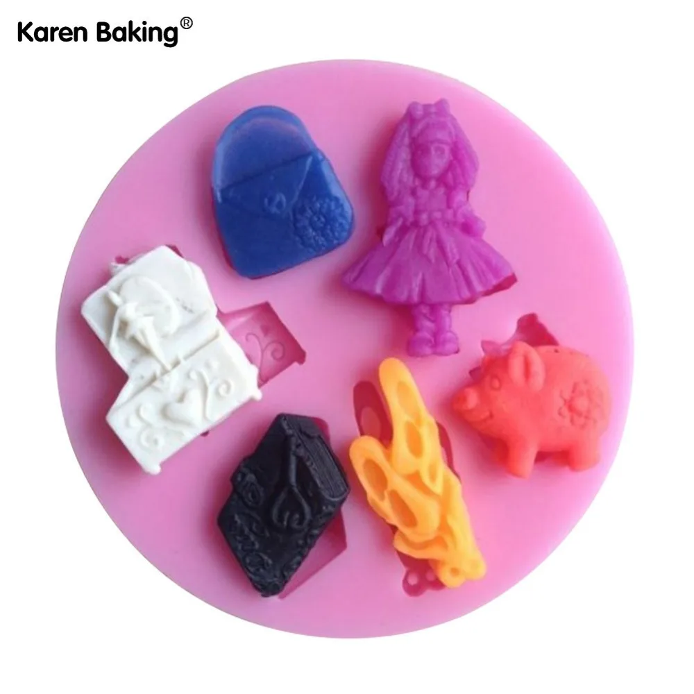 3D Toy Soap Silicone Mold ,Fondant Candle Molds,Sugar Craft Tools