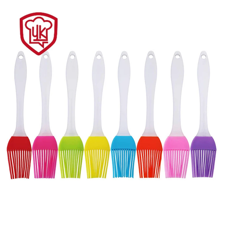 

8Pcs/set Silicone Basting Brushes Heat Resistance BBQ Brushes Baking Brushes Cake Tools Dropshipping