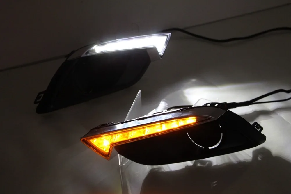 

Carbo LED Daylight for Chevrolet Sail 3 2014 2015 DRL for Sail 3 Daytime Running Light with singal