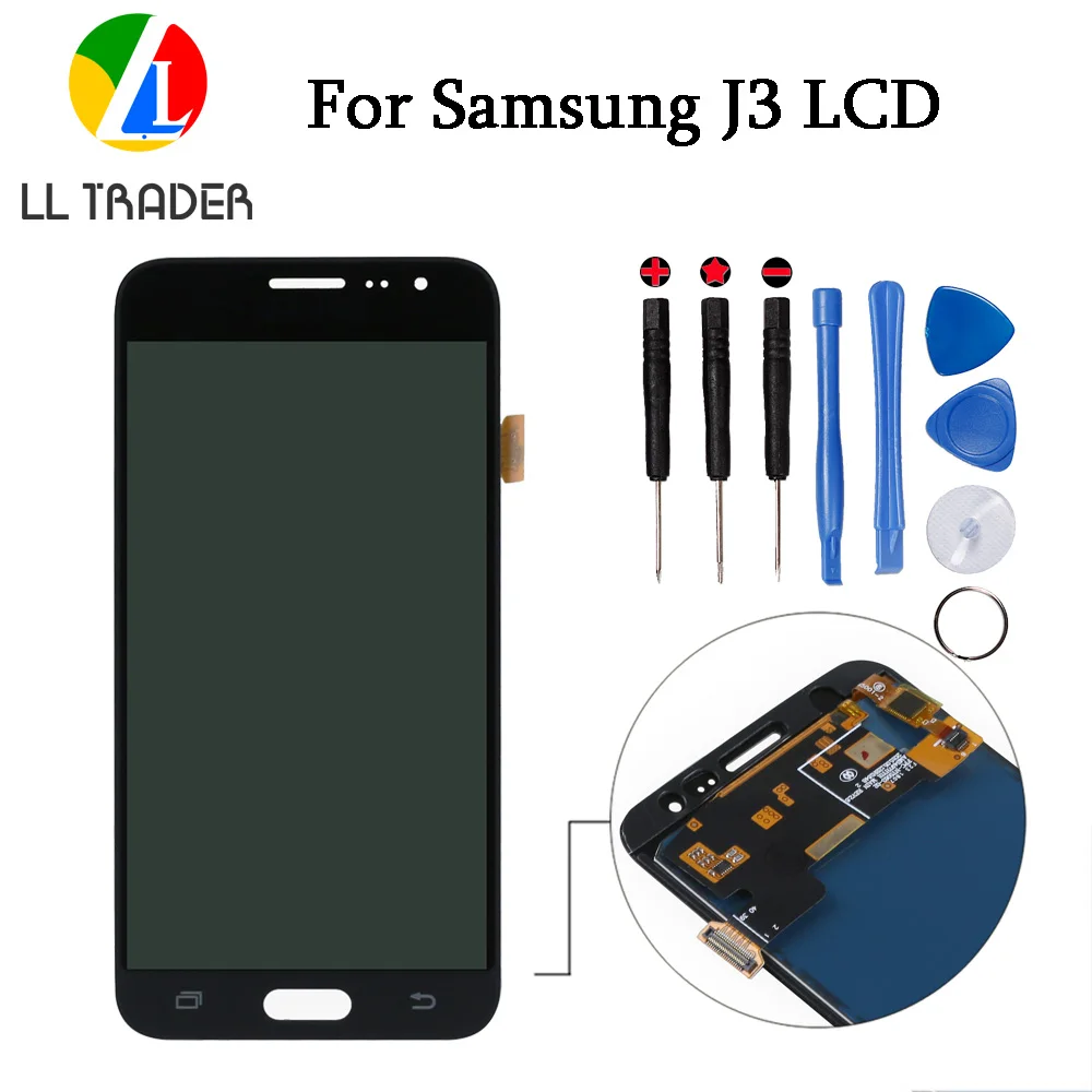 LL TRADER 100% протестированный сенсорный экран для samsung Galaxy J3 J3109 ЖК дисплей Замена