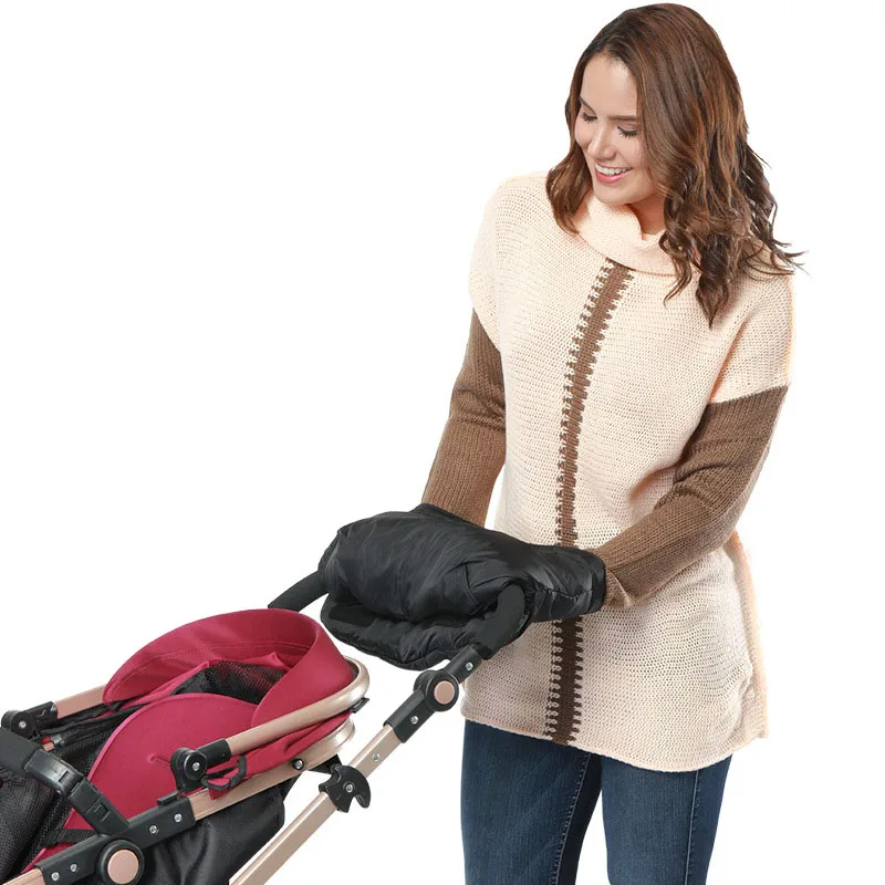 Baby Stroller Gloves Pushchair Hand Muff Windtight Waterproof Pram