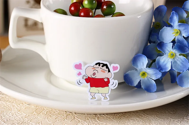 40 шт. Crayon Shinchan стикер для багажа Скейтборд телефон ноутбук мото велосипед стены гитары/наклейки eason/DIY Скрапбукинг