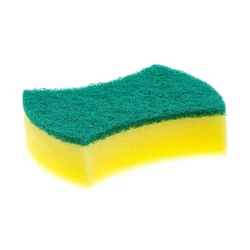 10pcs Useful Sponge Kitchen Bowl Dishwash Clean Scrub Cleansing Sponge