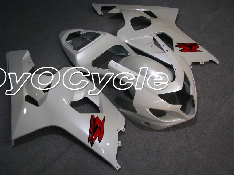 

For 04-05 Suzuki GSXR600 GSXR750 K4 GSXR 600 750 Injection Motorcycle ABS Fairing Bodywork Kit 2004 2005 White