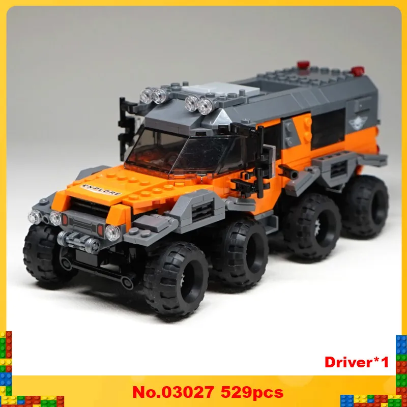 

xingbao XB03027 529pcs Orange Super ATV Blocks Science and technology machinery series