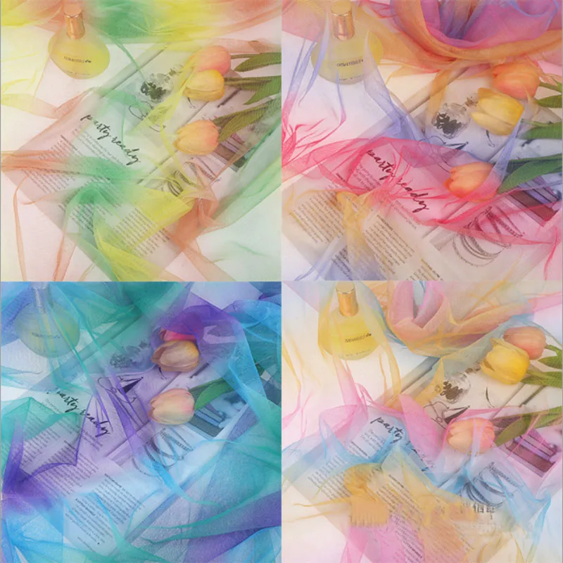 

Hot Sale Organza Tutu Party Birthday Gift Wrap Wedding Decoration Party Decoration Background Decoration Photographic Props