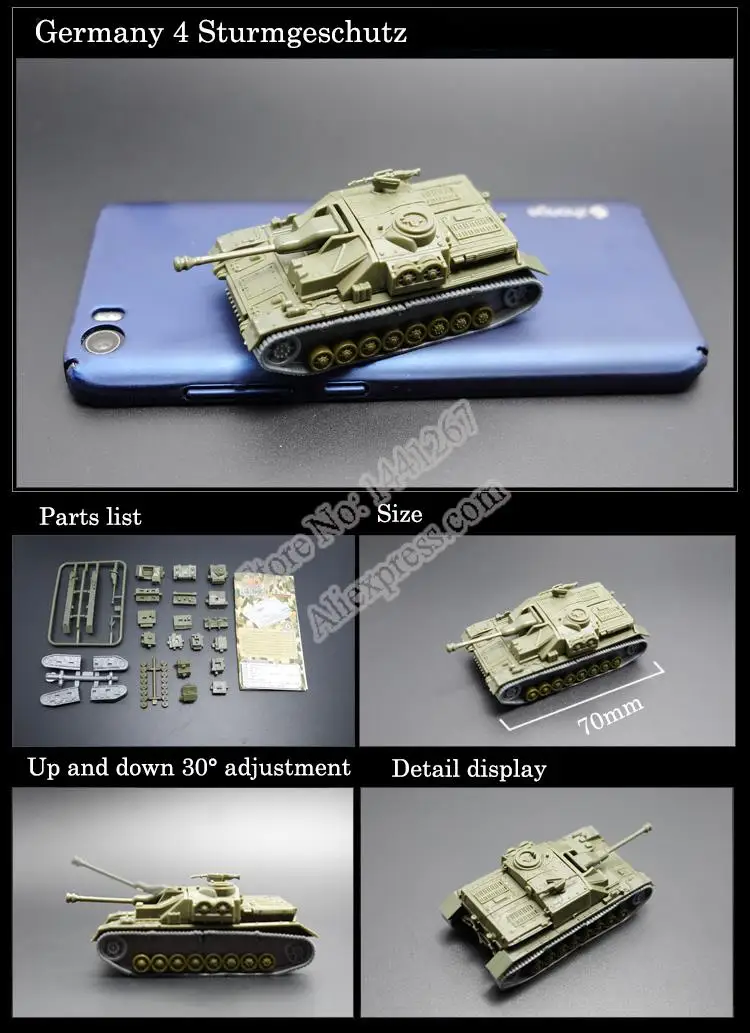 4D модель танка, сборная модель Второй мировой войны, танк Germay Tiger USA M1A2, Su-100, Ger-NO4, военные наборы, 1:100, пластиковые блоки, модель игрушки