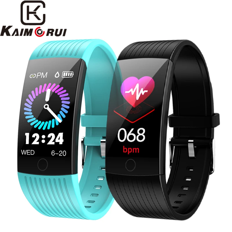 

Smart Band Women Heart Rate Fitness Bracelet Tracker Watch Monitor Bluetooth Wristband Pedometer Fitness Tracker for Android IOS