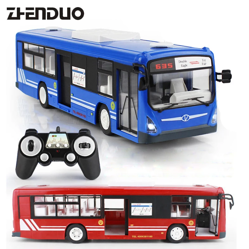 

ZhenDuo Toys E635-0012.4G Remote Control Bus Car Charging Electric Open Door RC Car Model Toys for Children Gifts