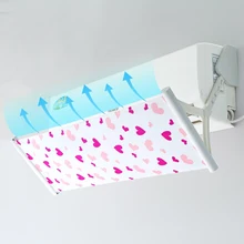 Vanzlife анти воздух выдувный кондиционер лобовое стекло воздуха на выходе щит месяц airco кондиционер амортизатор капота дефлектор ветра