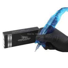 200 шт./кор. портативный тату сумка Обложка для ручки тип машины Татуировка бровей и губ машина ручка татуировки аксессуары