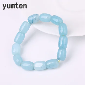

Natural Aquamarine Bracelet Crystal Bracelet Jewelry 10mm Beads Romantic Casual Crystal Yoga Birthday Present Kingdom