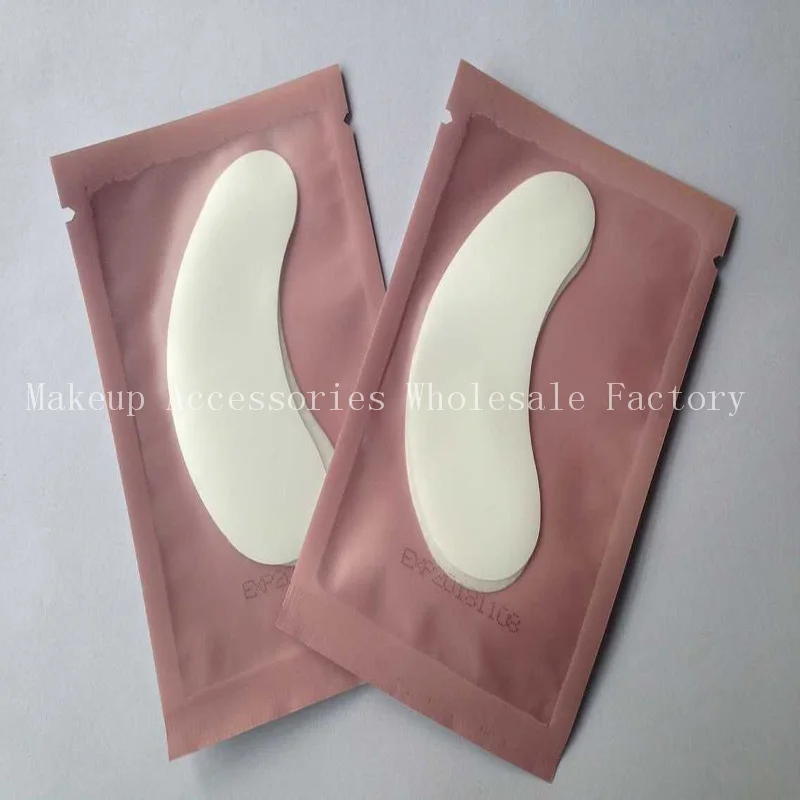 

200pcs New Pink Paper Patches Eyelash Under Eye Pads Lash Eyelash Extension Paper Patches Eye Tips Sticker Wraps Make Up Tools H