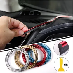 Bande autocollante, 5M, accessoires d'intérieur de voiture, pour Alfa Romeo 159 147 156 166 Giulietta 5 GT Mito 1 Spider Brera 