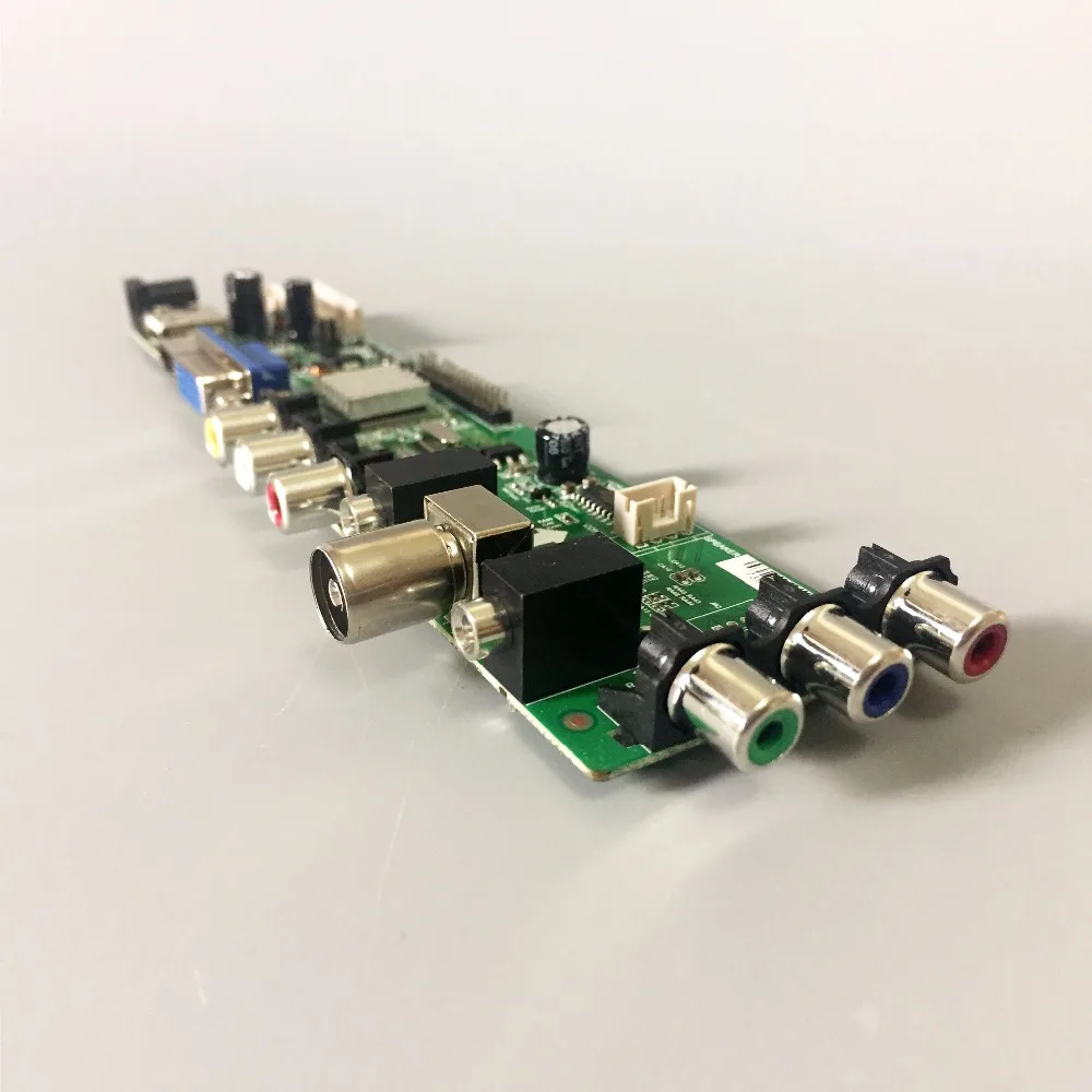 Cena DS. D3663LUA. A81.2.PA V56 V59 uniwersalny panel sterowników lcd wsparcie DVB T2 TV Board + 7 przełącznik kluczykowy + IR 3663