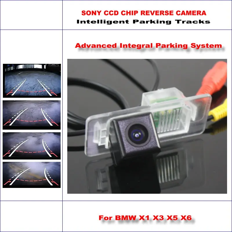 

High Quality 3089 Chip Intelligentized Rear Camera For BMW X1 X3 X5 X6 / NTSC PAL RCA AUX HD SONY CCD 580 TV Lines