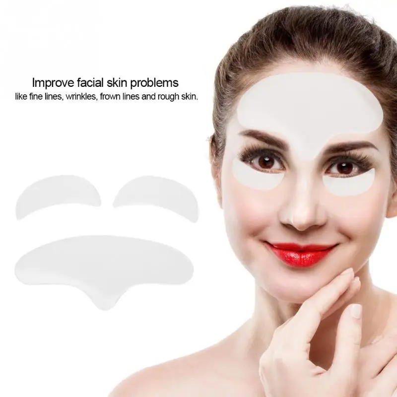 Professional Face Eye Pad Anti Aging Lifting Silicone Pad Transparent