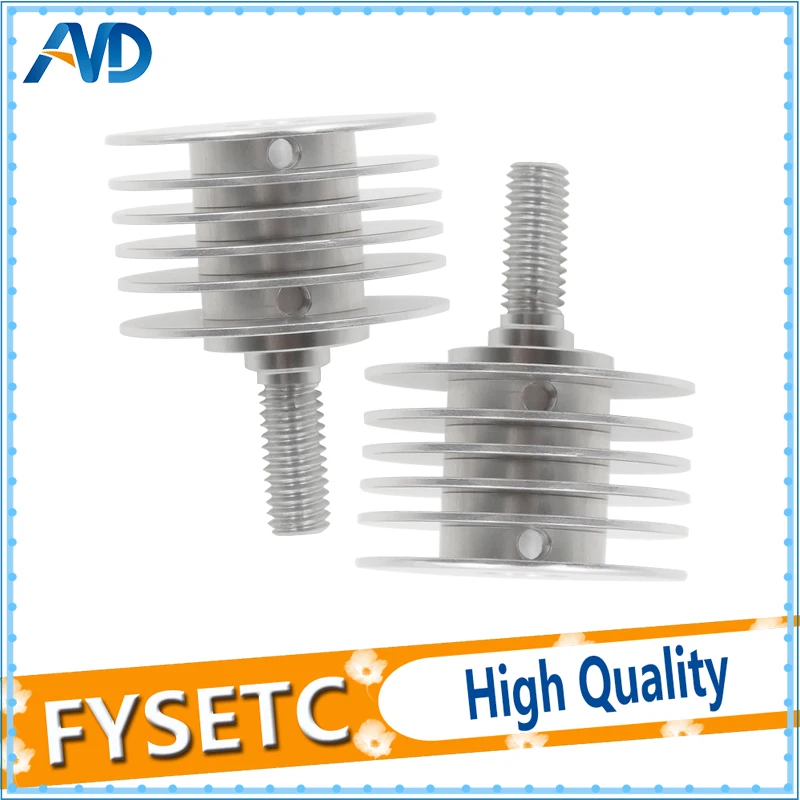 

2pcs MK8 Short Range Extruder Radiator All-Metal DIY 3D Printer Short Distance Mini Heat Sink 1.75mm Close Pipe Feeding